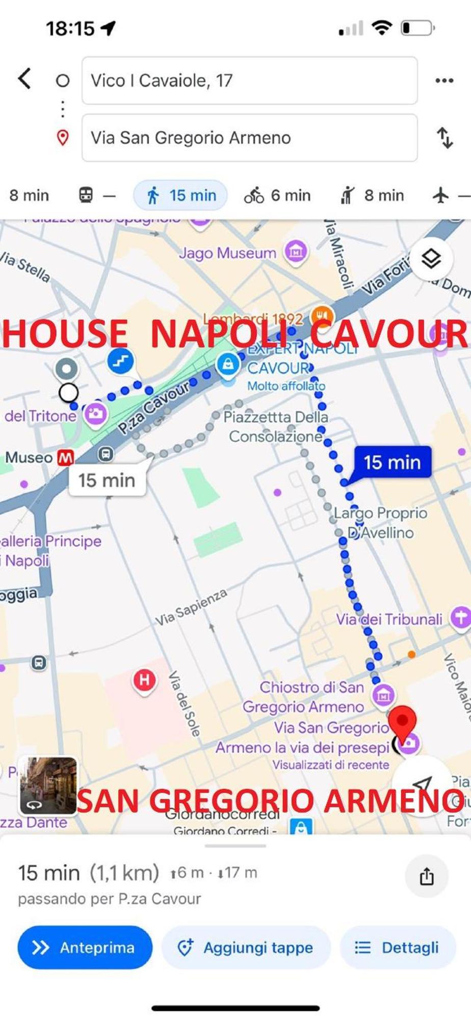 B&B House Napoli Cavour Екстер'єр фото